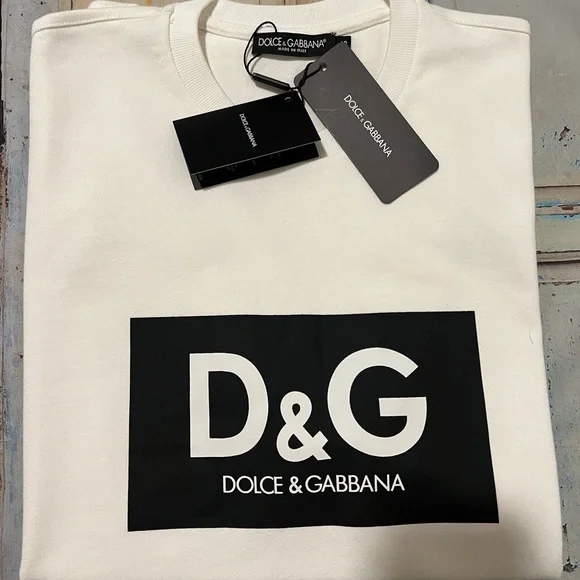 Dolce & Gabbana | Shirts | Dolce Gabbana Cotton Tshirt With Dolce & Gabbana | Shirts | Dolce Gabbana Cotton Tshirt With